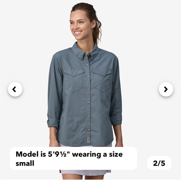 Patagonia Women's Long-Sleeved Sun Stretch Shirt - Picture 5 of 5